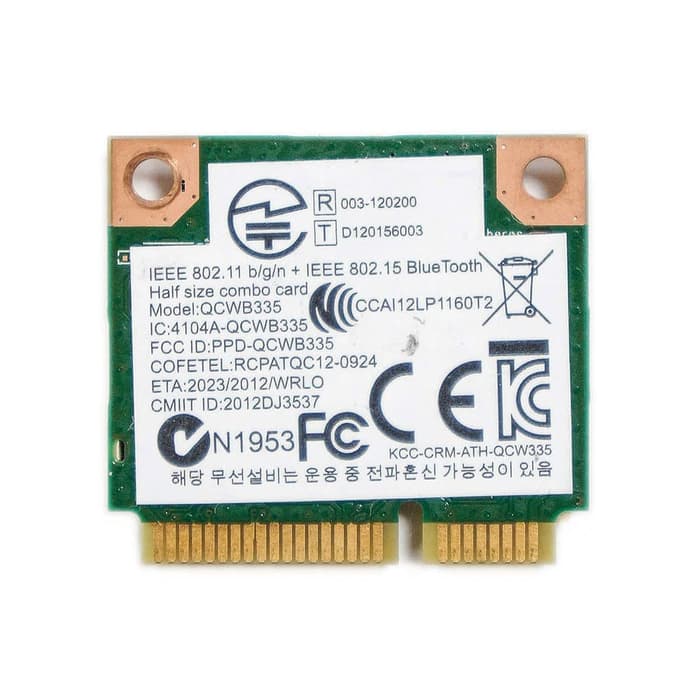 Thẻ Wifi Bluetooth Asus X555 Aw-Nb130H Wlan21 ~ Nzc526