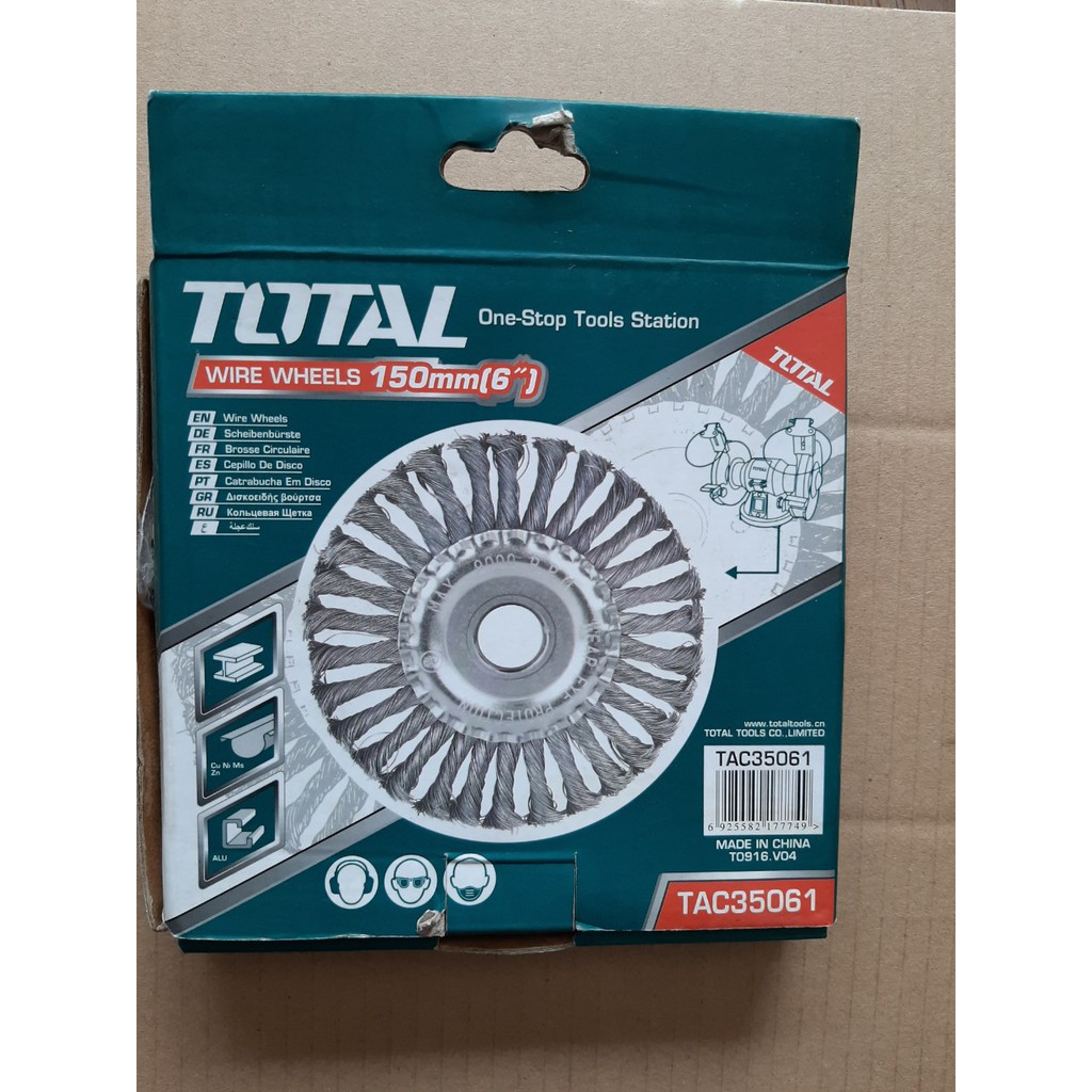 Total - TAC35061 Bánh mài cước thép xoắn đĩa tròn 1T5