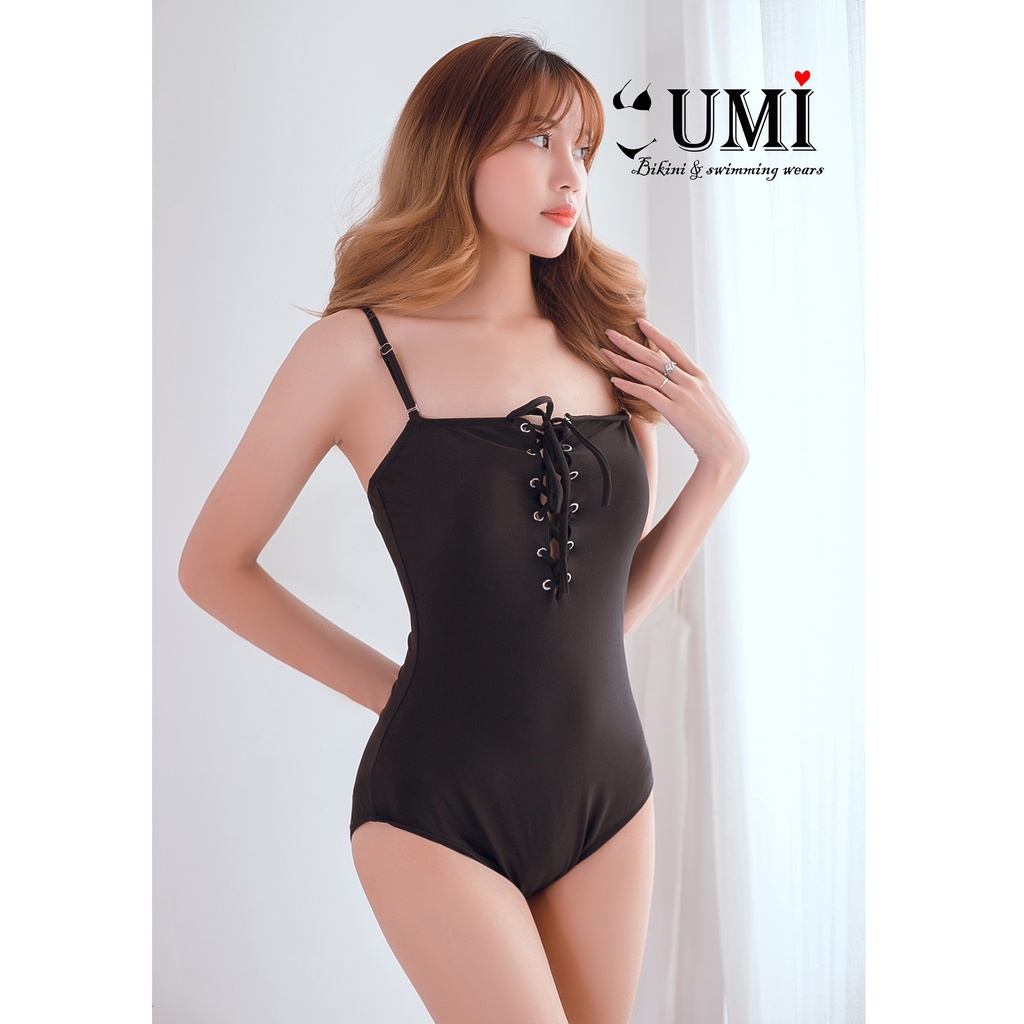 BIKINI bộ bơi 1 mảnh Liền Thân dây rút ngực-secxy cực tôn dáng-bikinistore bộ sưu tập đồ bơi yêu thích nữ