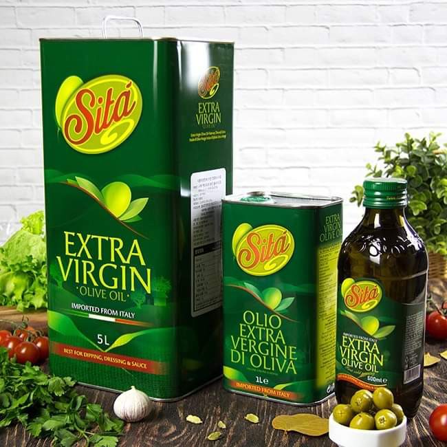 Dầu Oliu Extra Virgin Kojin Dầu Oliu Ý  Nhãn Hiệu Sità Can Thiếc 5L