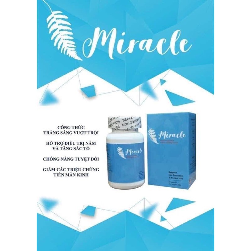 CHỐNG NẮNG MIRACLE | Thế Giới Skin Care