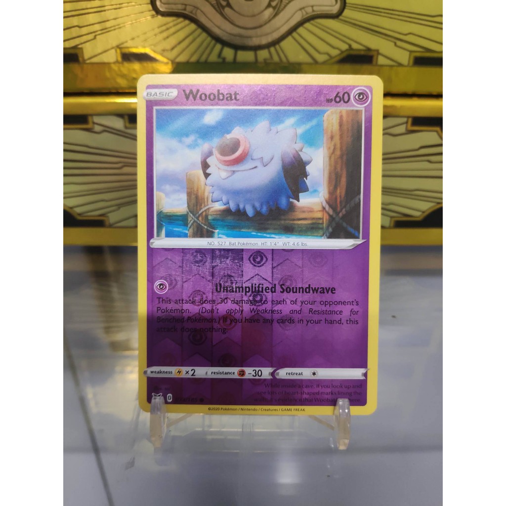 [ Dưa Hấu Yugioh ] Lá bài thẻ bài Pokemon Woobat