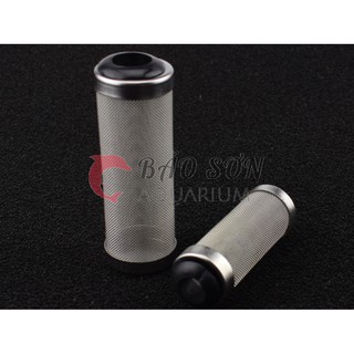 Bịt tép bằng thép không gỉ cho hồ thủy sinh phi 12 và 16