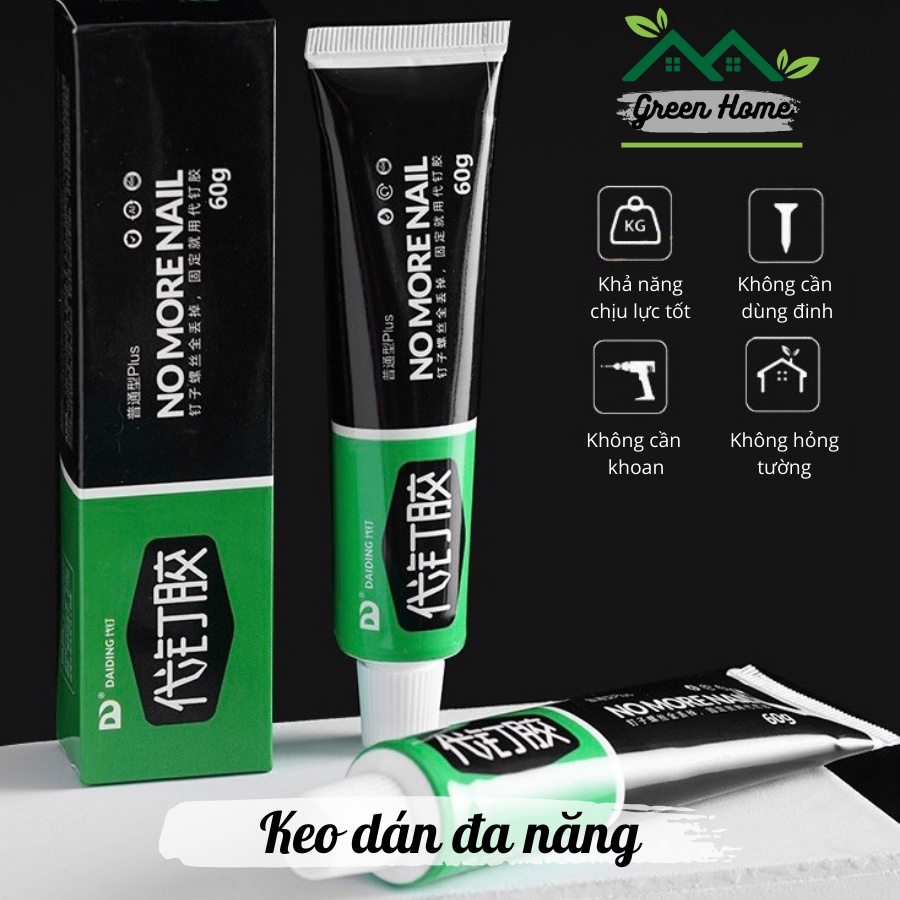 Keo dán đa năng nhanh khô chống thấm nước nhanh khô chất lượng cao 60g