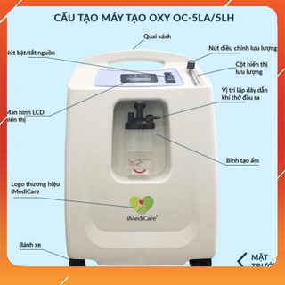 Máy Tạo Oxy Oxygen Concentrator iMediCare OC 5LH