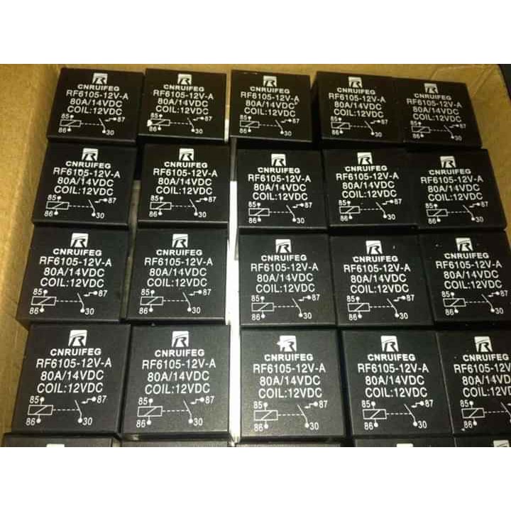 Relay JD2912 24VDC 80A 4 chân