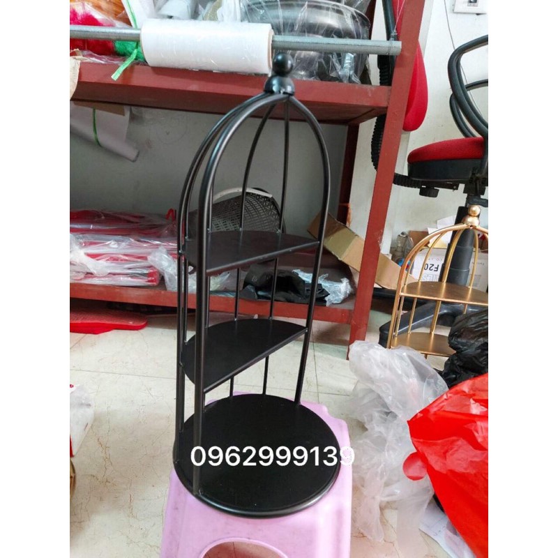 ❤️ siêu rẻ❤️ kệ để mĩ phẩm nước hoa . trang sức hình lồng chim decor. bánh kẹo. giá để thức ăn trắng miệng