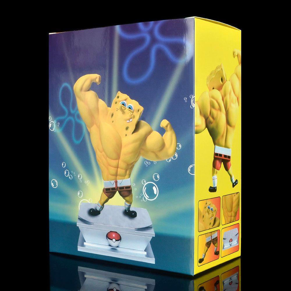 REBUY1 Mô Hình Nhân Vật Hoạt Hình SpongeBob Bằng PVC