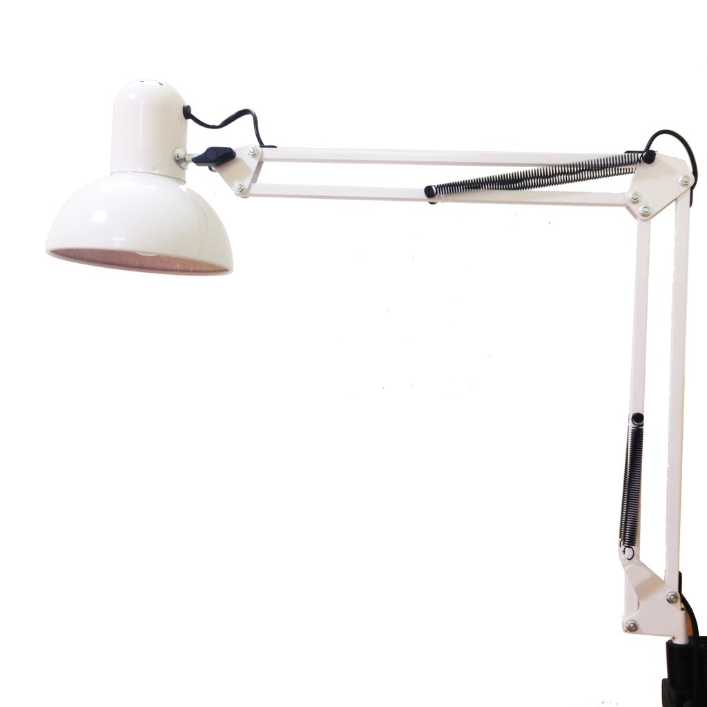 Đèn Kẹp Bàn làm việc xoay linh hoạt 360 độ, điều chỉnh độ cao tuỳ ý- kích thước 95cm