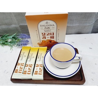 Latte cafe caramel cà phê bọt biển hàng nội địa hàn