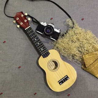 Ukulele lortui 21inch màu gỗ