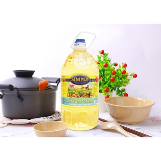 Dầu ăn gạo lứt Simply can 2l