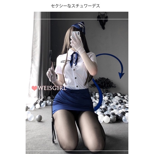 Cosplay Tiếp Viên Hàng Không Gợi Cảm • Cosplay Sexy | BigBuy360 - bigbuy360.vn