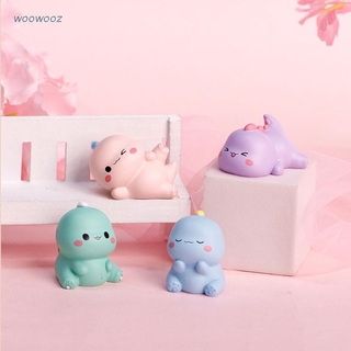 Mô Hình Khủng Long Bằng Nhựa Resin Dễ Thương Để Bàn Trang Trí Nhà Cửa/Văn Phòng