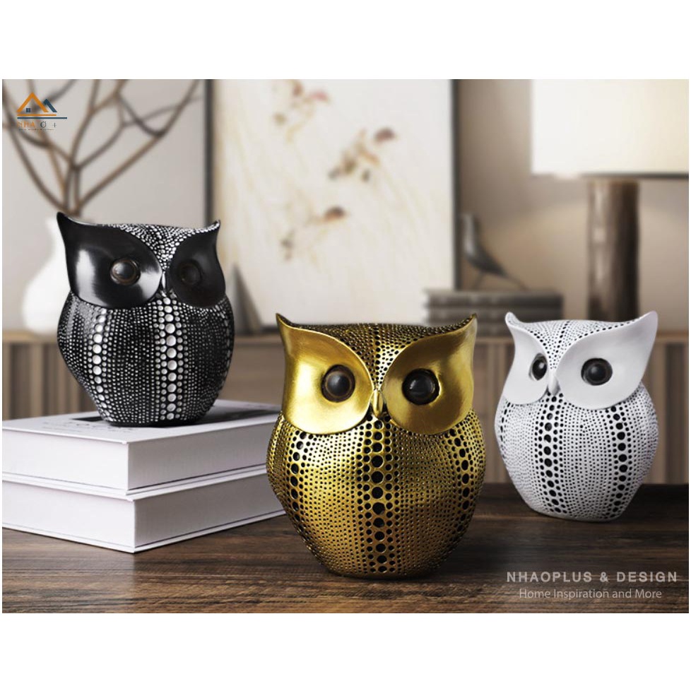 Tượng Decor Con Cú