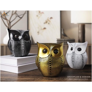 Tượng Decor Con Cú