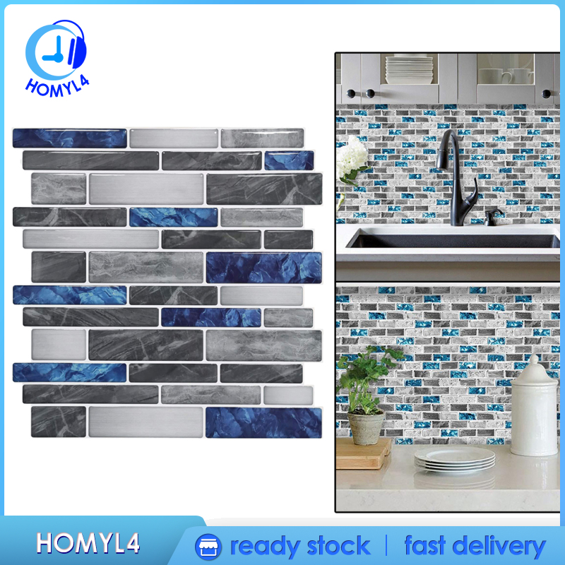 Giấy Dán Tường 3d 12x12 Inch Họa Tiết Đá Cẩm Thạch