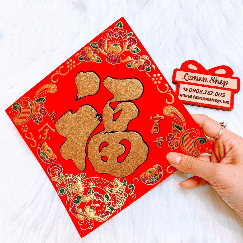 Chữ Phúc Vuông Nhung  - 1 Tờ