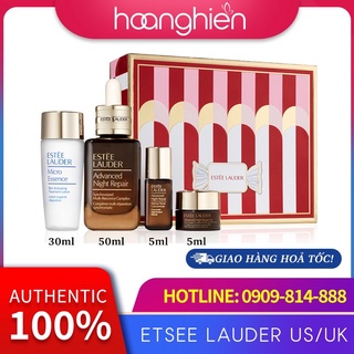 Bộ dưỡng da 4 món Estee Lauder serum bigsize 50ml