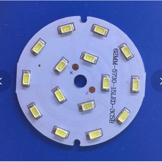 Led miếng tròn 7w 5730 15 bóng led
