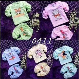 Combo 5 bộ đồ dài cho bé trai/gái