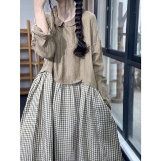 Áo cotton lanh cổ búp bê thương hiệu lớn thương hiệu nổi tiếng cho nữ giới trượt tuyết