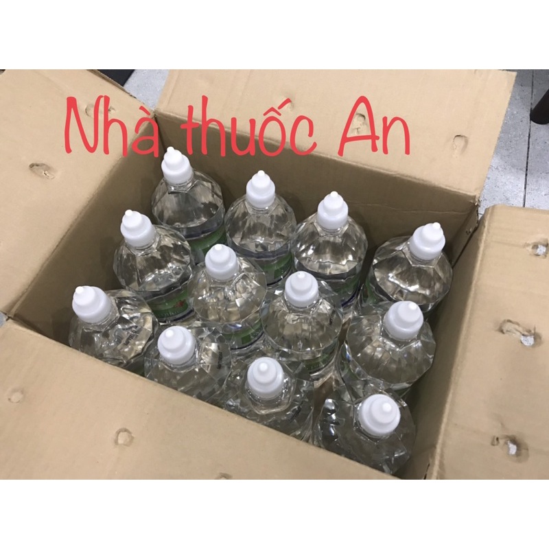 HOẢ TỐC thùng 12 chai nước muối Vĩnh Phúc 1l