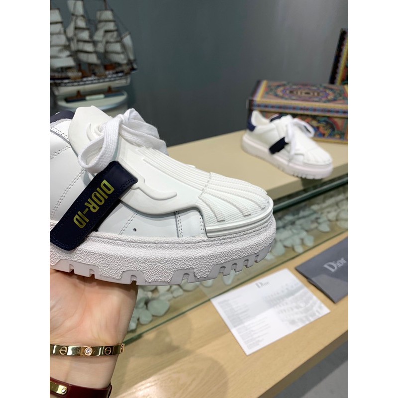 Giày thể thao nam nữ Dior CD da thật cao cấp thiết kế mới phong cách