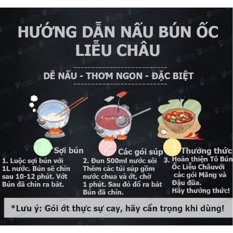[HẢO HẠNG]Bún Ốc Chua Cay Liễu Châu - Hàng Nội Địa Trung - Hương Vị Dân Gian Với Nhiều Loại Thảo Dược Quý - Gói 300gr. | BigBuy360 - bigbuy360.vn