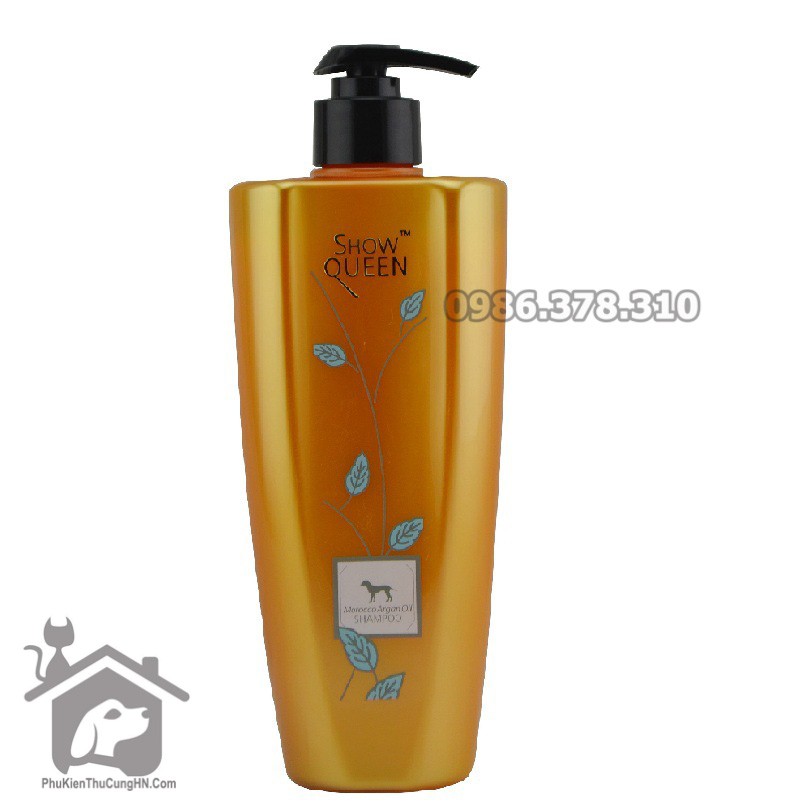 Sữa tắm tinh dầu Show Queen cho chó mèo 500ml - Phụ kiện thú cưng Hà Nội