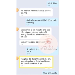 Keo nối mi Oscar