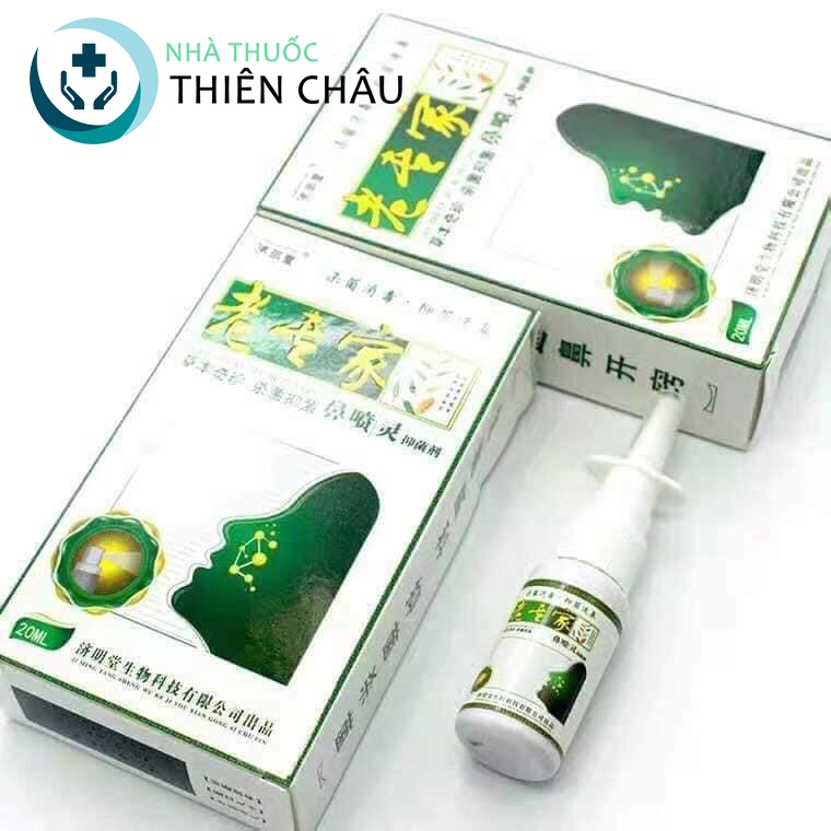 Xịt viêm xoang thảo dược, viêm mũi dị ứng, sổ mũi, nghẹt mũi JIMINGTANG