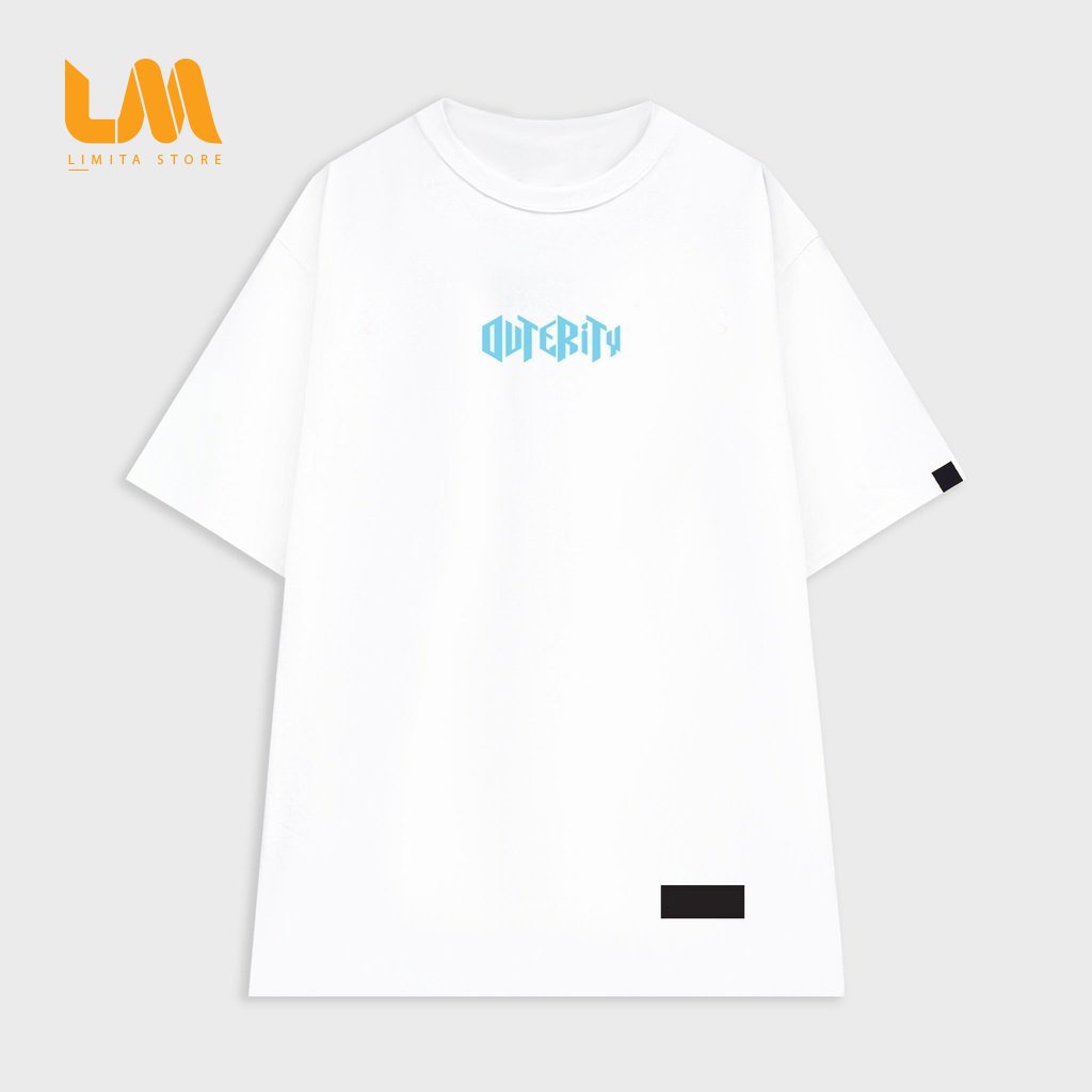 [Mã FAMARAL1 giảm 10K đơn 50K] Áo thun Outeriity SIG 2-WHITE- Limita (V205)