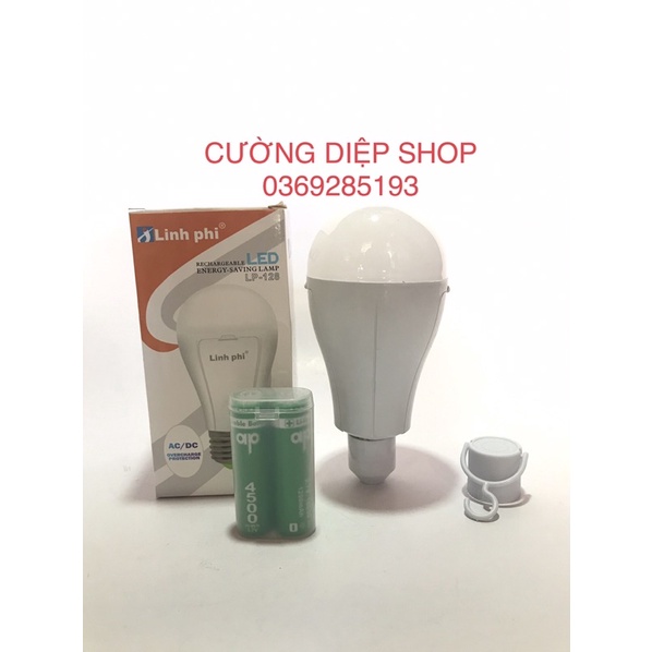 Bóng đèn LED tích điện Linh Phi LP -128 (20W)- tiện lợi