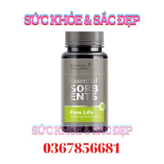 [Hỗ Trợ Tiêu Hóa] Essential Sorbents Pure Life Siberian bổ dung chất xơ giúp nhuận tràng hỗ trợ hạn c