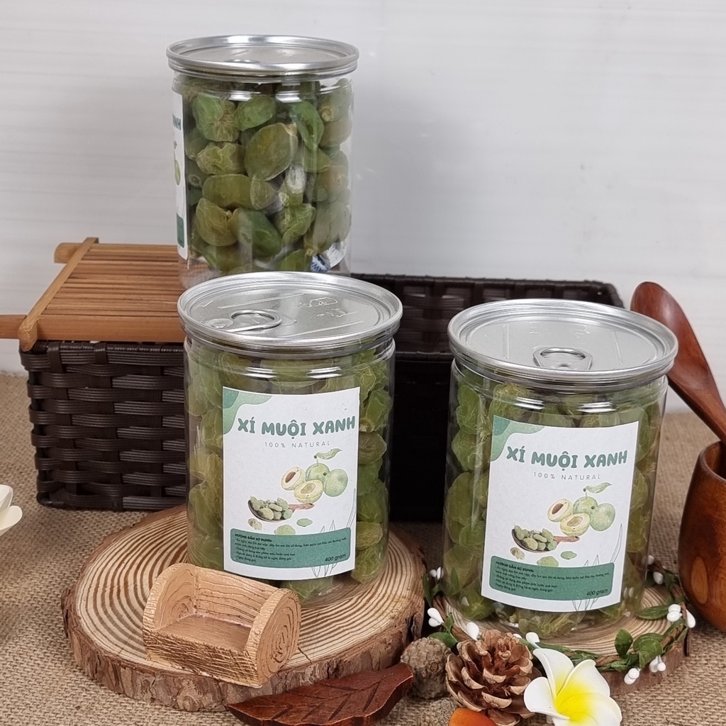 Xí Muội Xanh - Hủ pét 540ml 400g