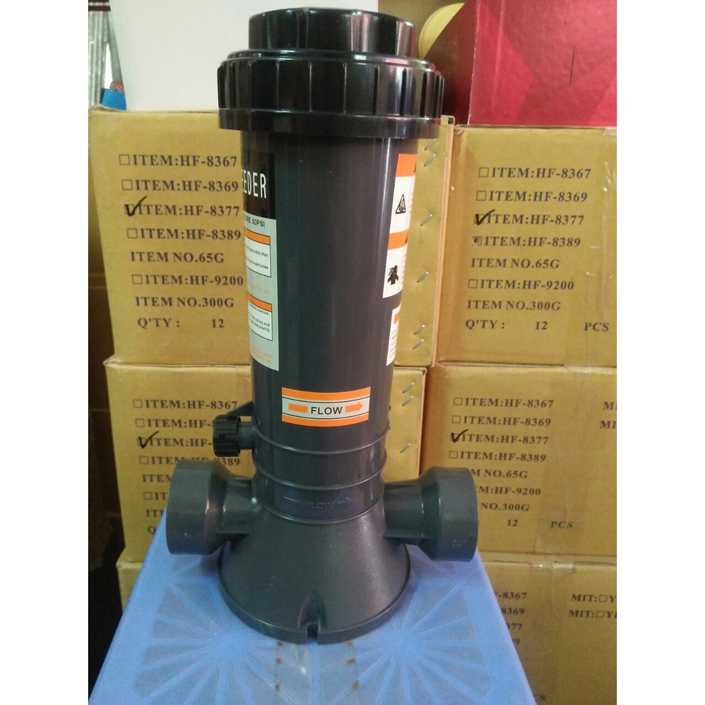 Bình châm hóa chất  Hồ Bơi mã sản phẩm Clo C100