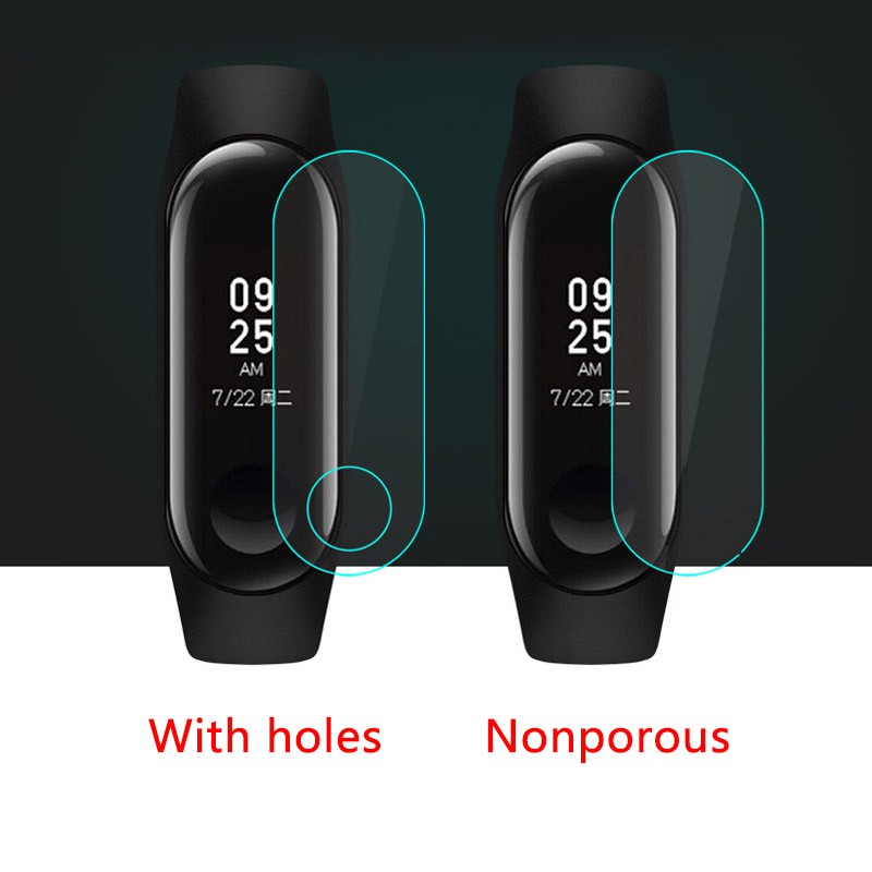 5 Miếng Dán Cường Lực Cho Đồng Hồ Thông Minh Xiaomi Mi Band 3