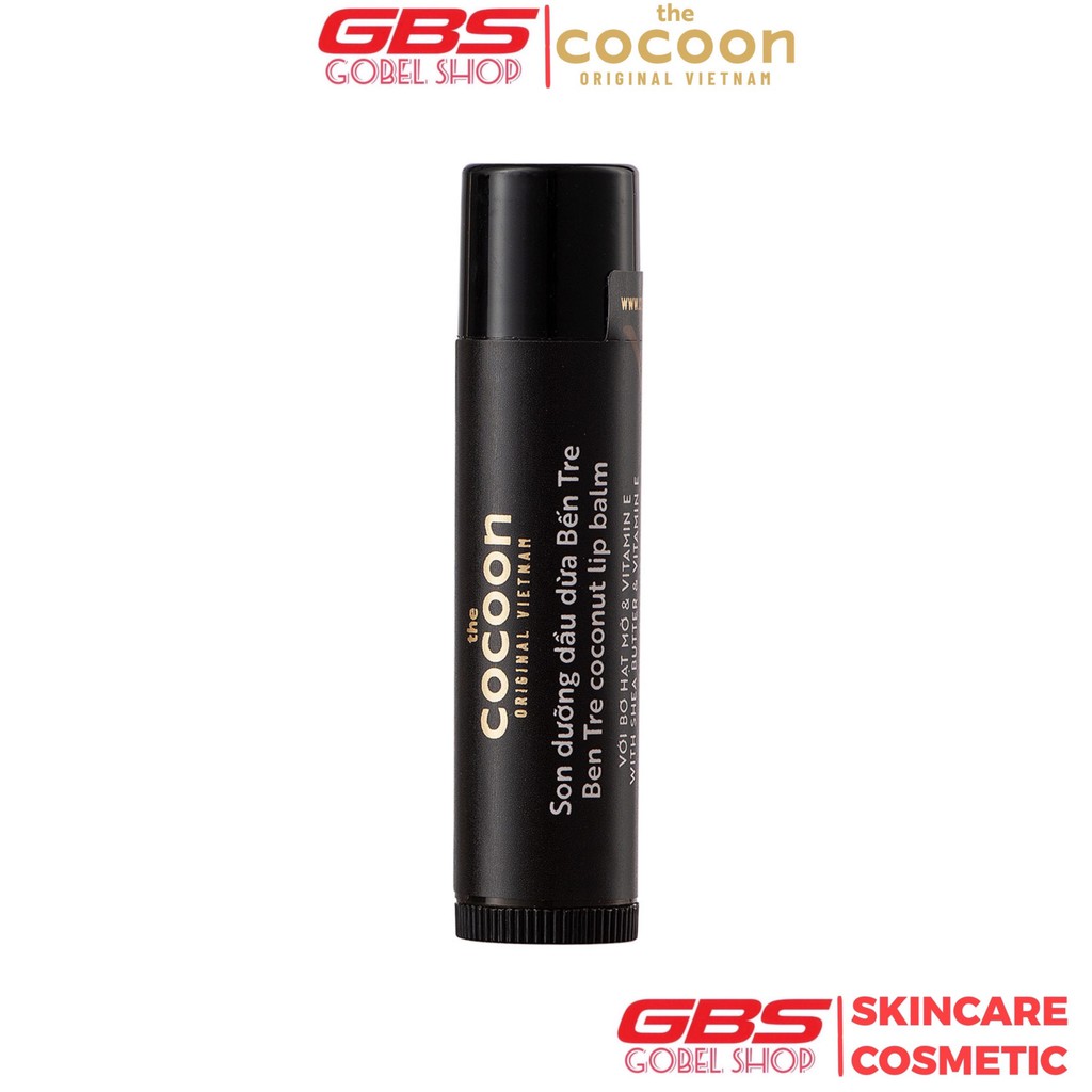 Son Dưỡng Dầu Dừa Bến Tre Cocoon Ben Tre Coconut Lip Balm 5g