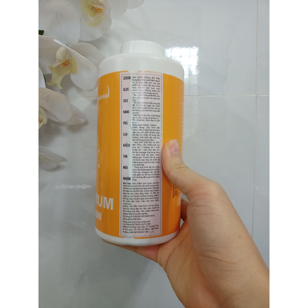 Tinh dầu phục hồi phủ lụa Collagen nano QL8x