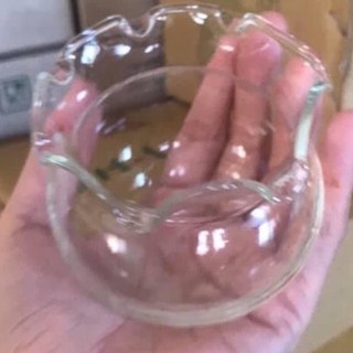 Bìn thủy tinh nuôi cá để bàn, chậu cá thủy tinh mini, bình thủy tinh trông cây thủy sinh( 6cm x7cm)