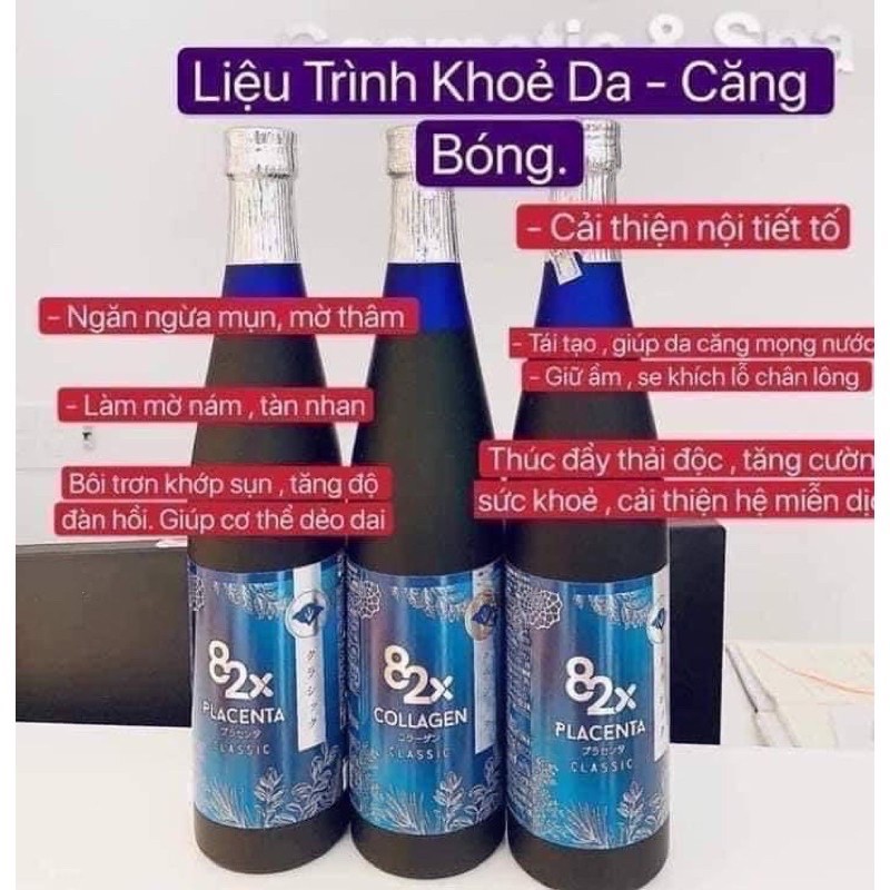 [CHÍNH HÃNG] 82X Beauty Collagen - Placenta - Nhật Bản