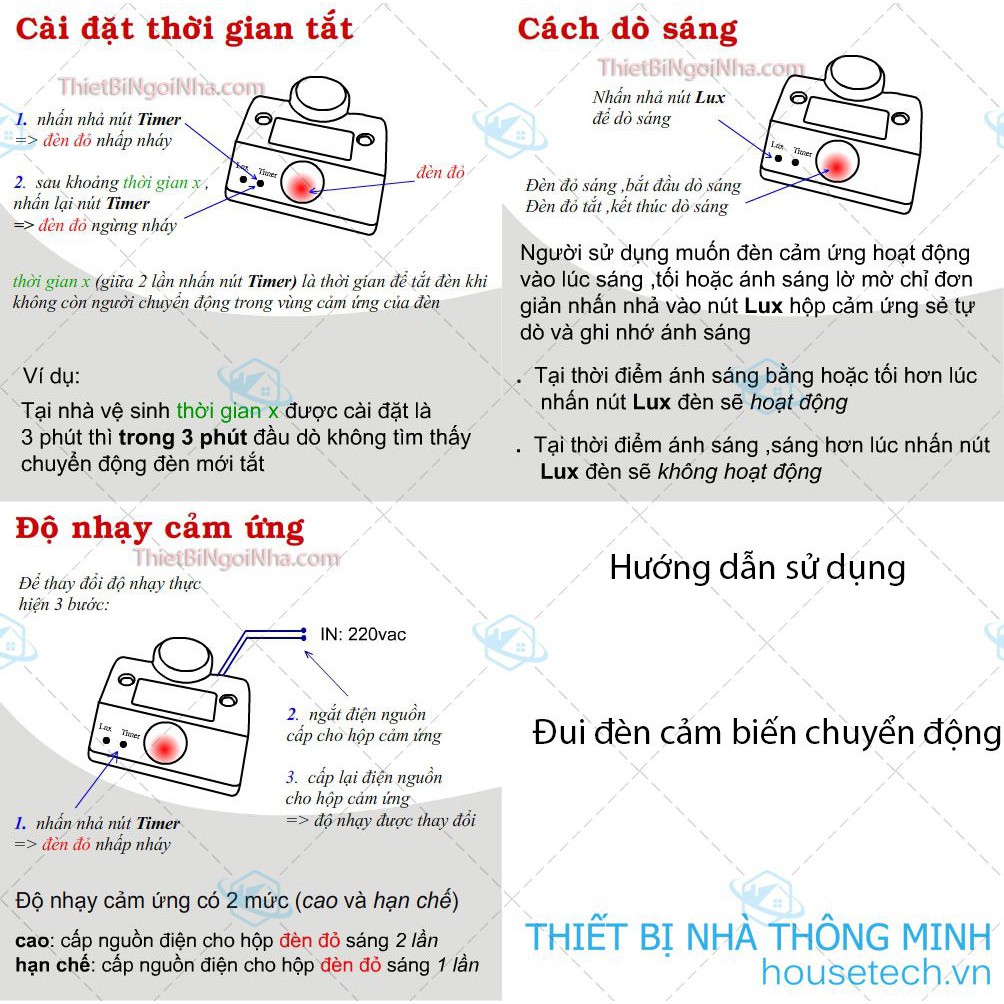 Đui Đèn Tự Động Thông Minh SL01