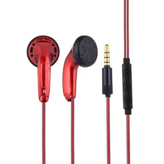 Tai nghe đầu phẳng âm thanh bass chất lượng cao có mic FENGRU ZMX500 DIY MX500