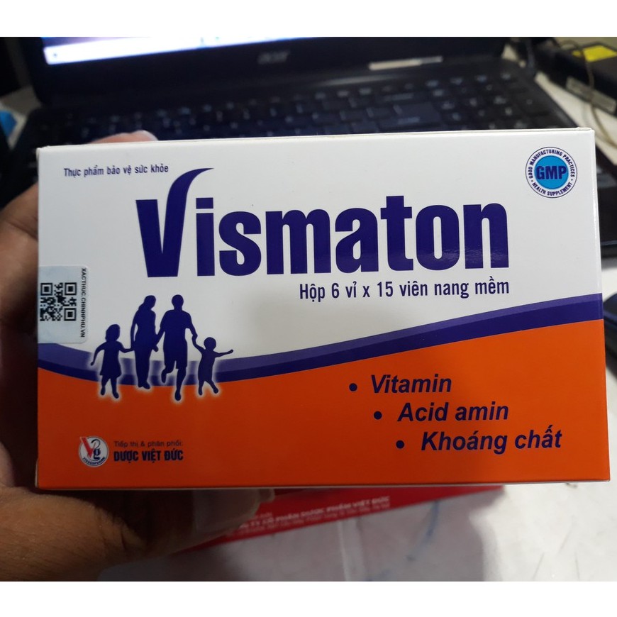 Thực phẩm bảo vệ sức khỏe, bổ sung vitamin và các khoáng chất VISMATON 90 viên