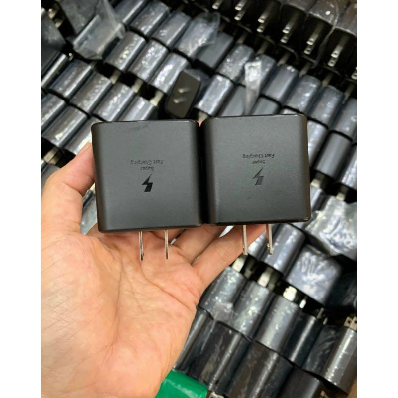 Bộ Sạc Nhanh Samsung 45W Zin Bóc Máy Dùng Cho Các Máy Note 20 Series, S20 Series, S21 Series