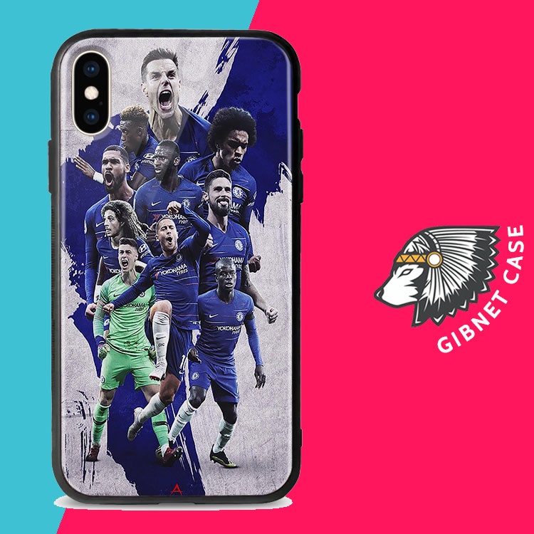 Ốp Chống Bẩn Xr In Hình Chelsea GIBNET Cho Iphone7 7 Plus8 8Plus Xr X/Xs Xs Max 11 11 Pro 11 Pro Max