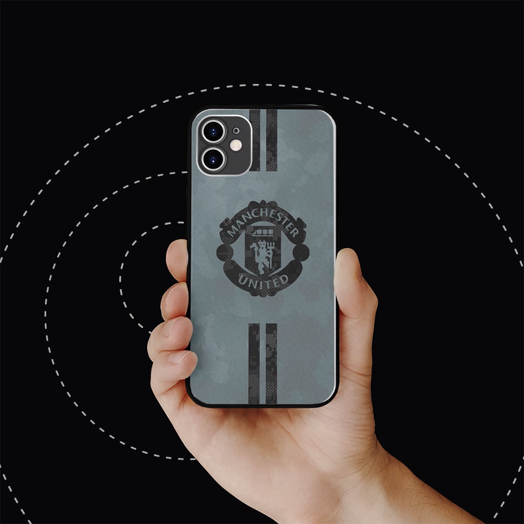 Ốp di động logo bất tử MU may Iphone 6 6s 7 7s 8 SE X XR XS 11 12 13 Plus Pro Promax MUT2200044