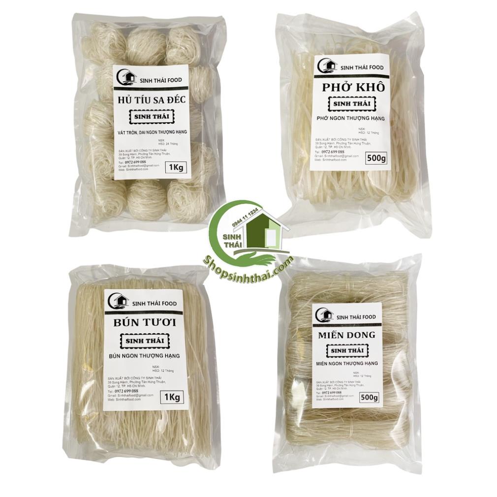 Hủ tíu, phở khô, bún tươi, miến dong Sinh Thái Food - Chọn loại
