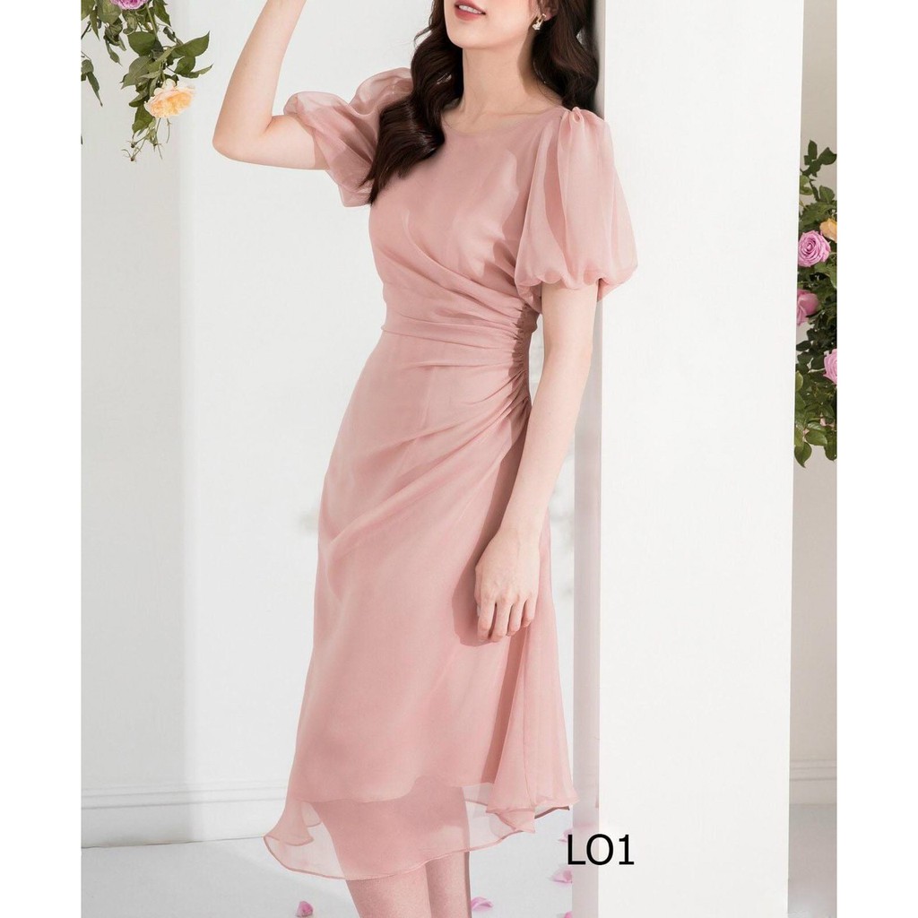 Đầm Ôm Body ❤️FREESHIP❤️ Dáng Xòe Nhún Eo | BigBuy360 - bigbuy360.vn